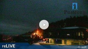 WebCam showing current Snow conditions in Pustevny, ©wtvthmb.feratel.com