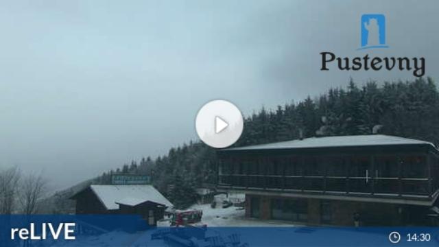 WebCam showing current Snow conditions in Pustevny