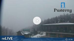 WebCam showing current Snow conditions in Pustevny, ©wtvthmb.feratel.com