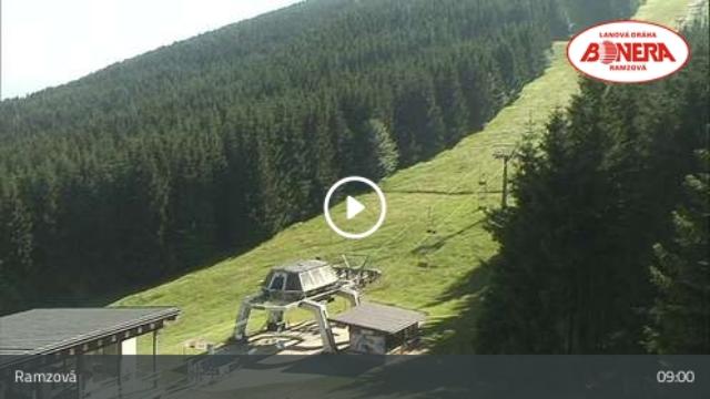 WebCam showing current Snow conditions in Ramzova - Petrikov