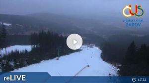 WebCam showing current Snow conditions in Zadov, ©wtvthmb.feratel.com