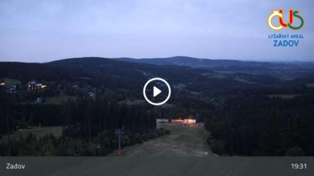 WebCam showing current Snow conditions in Zadov