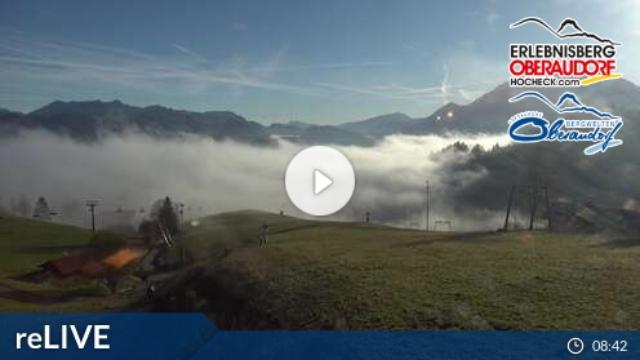 WebCam showing current Snow conditions in Oberaudorf