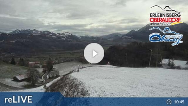 WebCam showing current Snow conditions in Oberaudorf