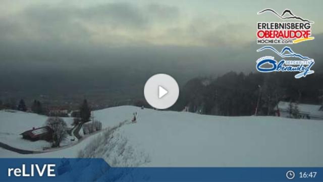 WebCam showing current Snow conditions in Oberaudorf