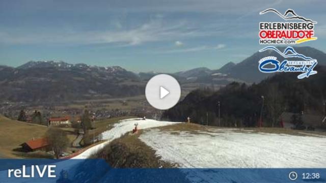 WebCam showing current Snow conditions in Oberaudorf