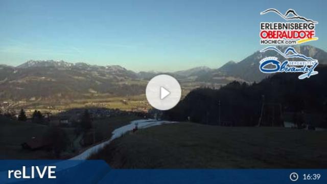 WebCam showing current Snow conditions in Oberaudorf