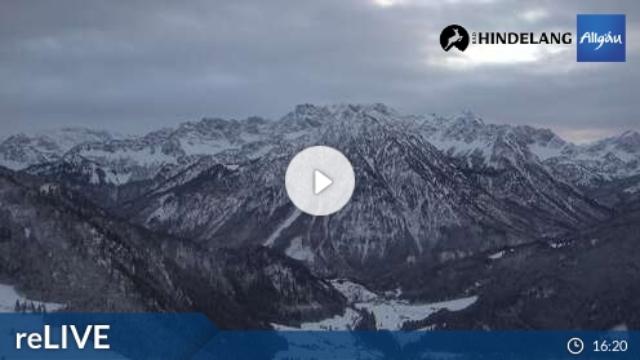 WebCam showing current Snow conditions in Oberjoch-Hindelang