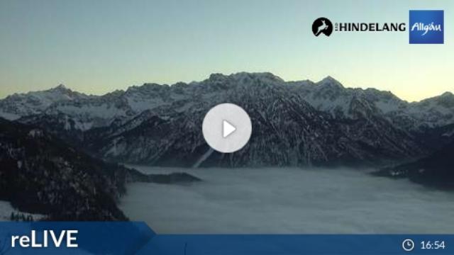 WebCam showing current Snow conditions in Oberjoch-Hindelang