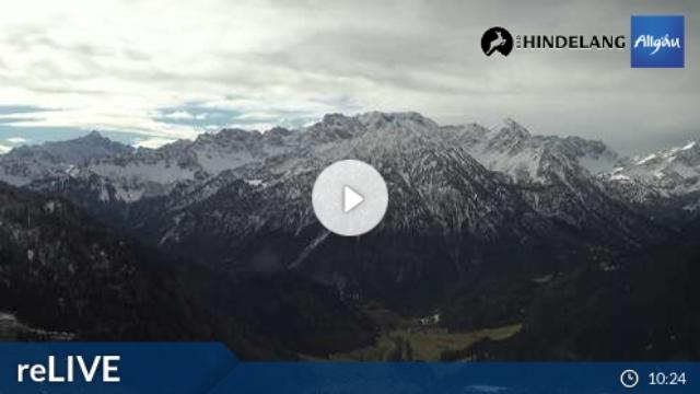 WebCam showing current Snow conditions in Oberjoch-Hindelang