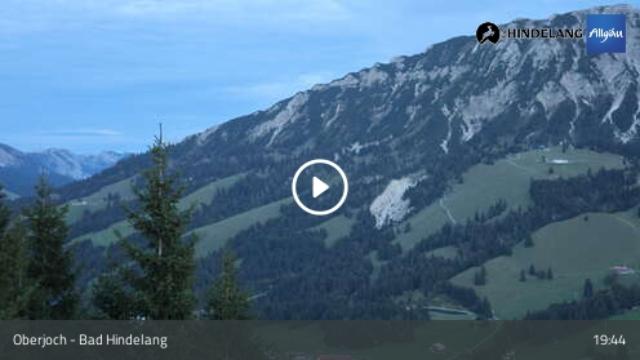WebCam showing current Snow conditions in Oberjoch-Hindelang