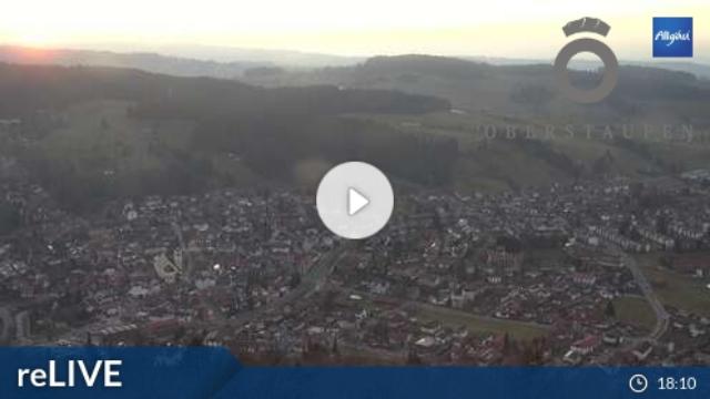 WebCam showing current Snow conditions in Oberstaufen