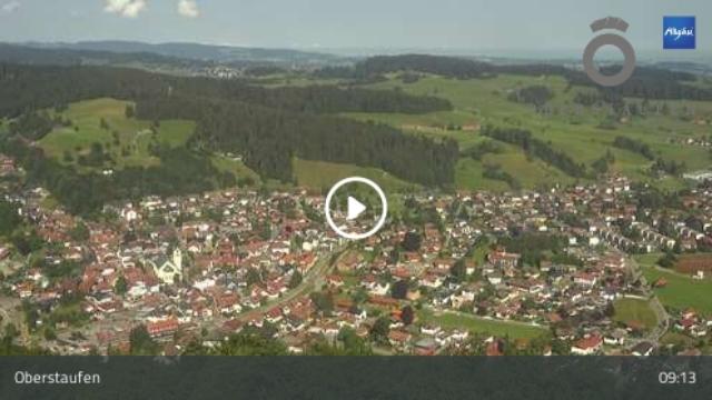 WebCam showing current Snow conditions in Oberstaufen