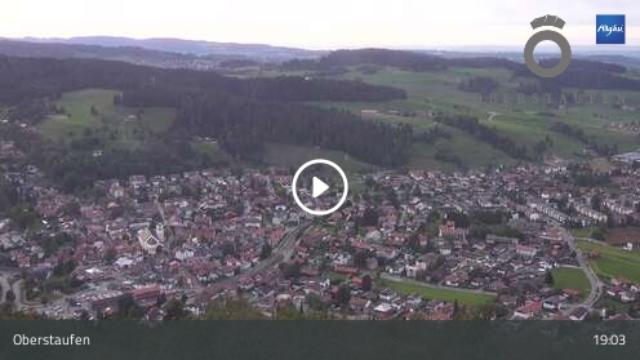 WebCam showing current Snow conditions in Oberstaufen