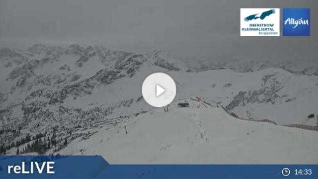 WebCam showing current Snow conditions in Oberstdorf