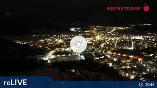 WebCam showing current Snow conditions in Oberstdorf