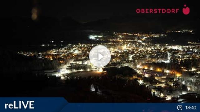 WebCam showing current Snow conditions in Oberstdorf