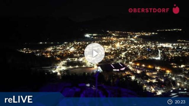 WebCam showing current Snow conditions in Oberstdorf