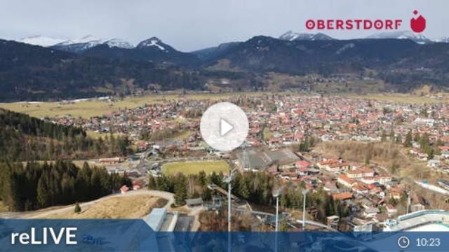 WebCam showing current Snow conditions in Oberstdorf