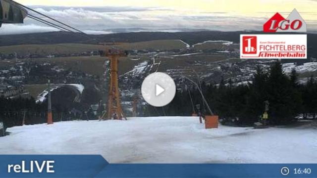 WebCam showing current Snow conditions in Oberwiesenthal