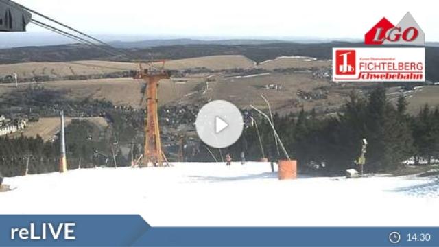 WebCam showing current Snow conditions in Oberwiesenthal