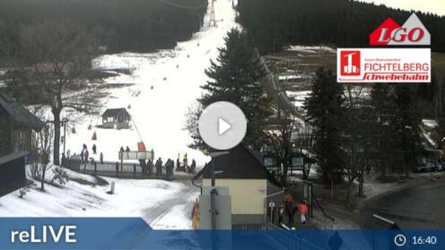 WebCam showing current Snow conditions in Oberwiesenthal