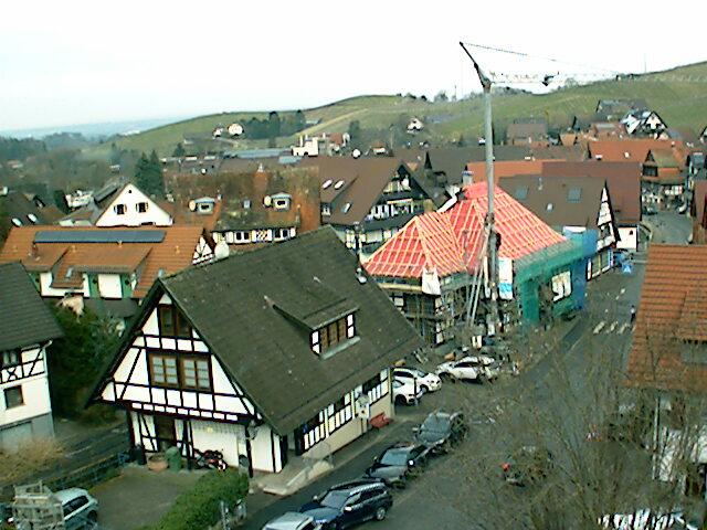 WebCam showing current Snow conditions in Sasbachwalden