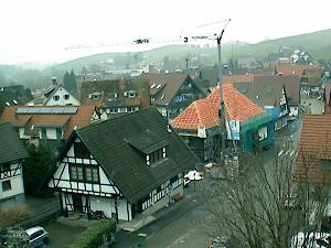 WebCam showing current Snow conditions in Sasbachwalden, ©www.blumen-weindorf-wetter.de