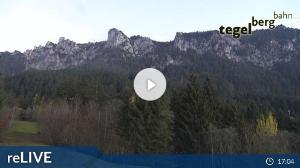 WebCam showing current Snow conditions in Schwangau / Tegelberg, ©wtvthmb.feratel.com