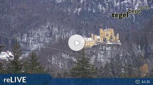 WebCam showing current Snow conditions in Schwangau / Tegelberg, ©wtvthmb.feratel.com