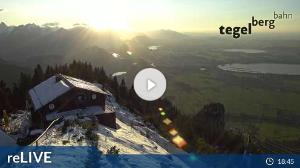 WebCam showing current Snow conditions in Schwangau / Tegelberg, ©wtvthmb.feratel.com