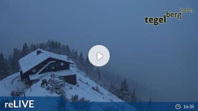 WebCam showing current Snow conditions in Schwangau / Tegelberg