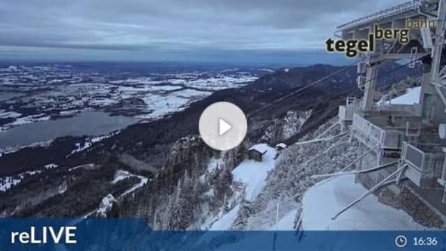 WebCam showing current Snow conditions in Schwangau / Tegelberg