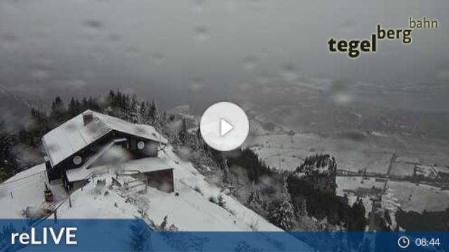 WebCam showing current Snow conditions in Schwangau / Tegelberg