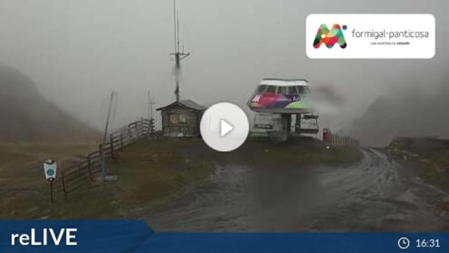 WebCam showing current Snow conditions in Formigal