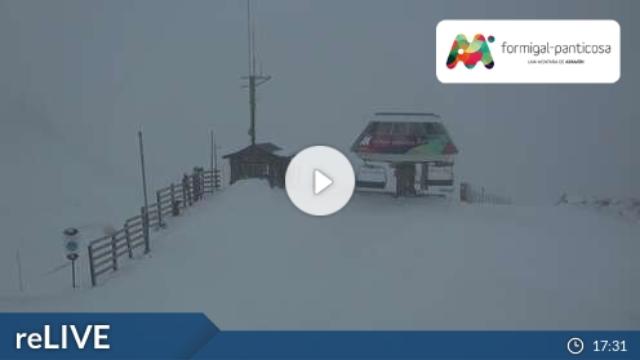 WebCam showing current Snow conditions in Formigal