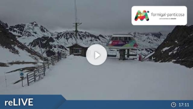 WebCam showing current Snow conditions in Formigal