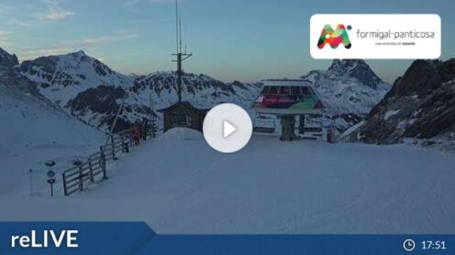 WebCam showing current Snow conditions in Formigal