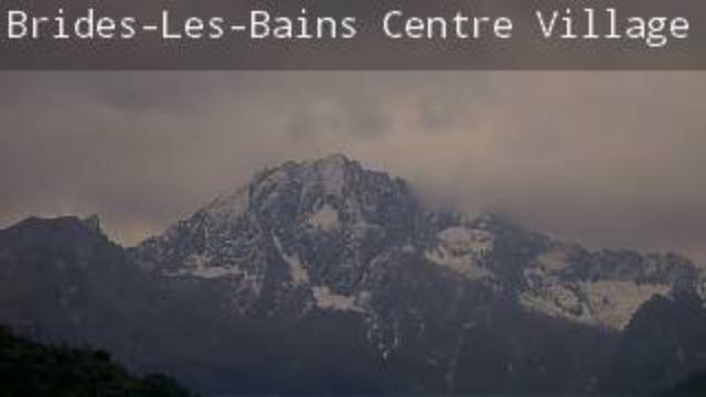 WebCam showing current Snow conditions in Brides-les-Bains