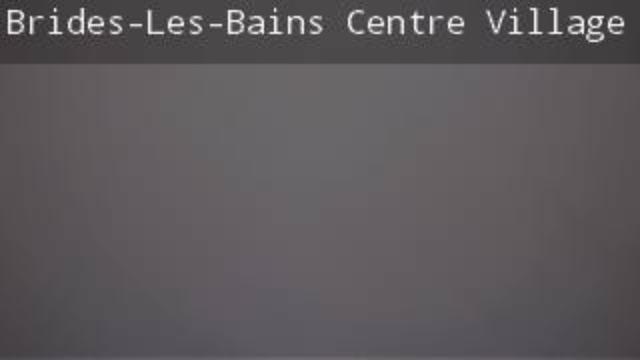 WebCam showing current Snow conditions in Brides-les-Bains