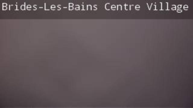 WebCam showing current Snow conditions in Brides-les-Bains