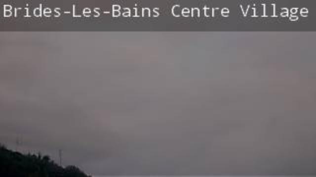 WebCam showing current Snow conditions in Brides-les-Bains