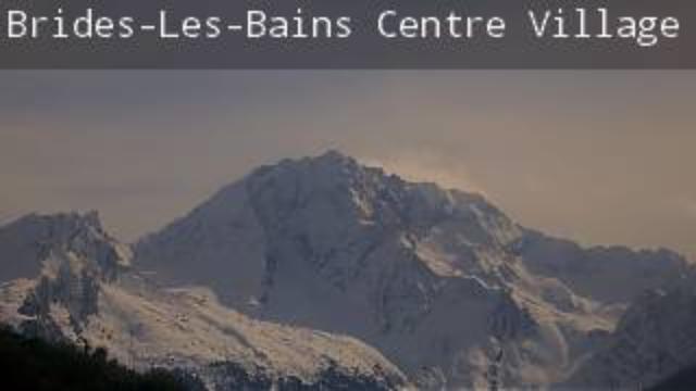 WebCam showing current Snow conditions in Brides-les-Bains