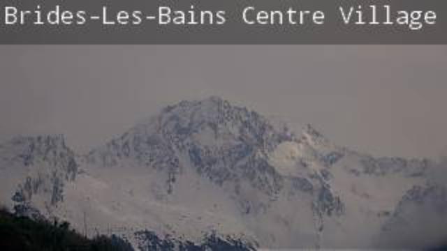 WebCam showing current Snow conditions in Brides-les-Bains