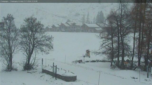 WebCam showing current Snow conditions in Champagny en Vanoise