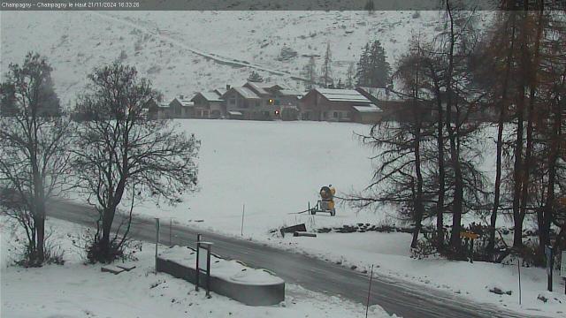 WebCam showing current Snow conditions in Champagny en Vanoise