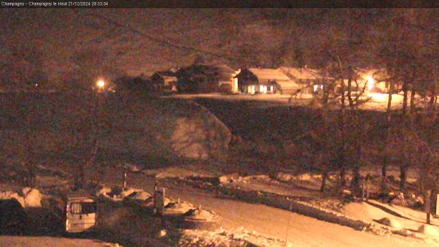 WebCam showing current Snow conditions in Champagny en Vanoise