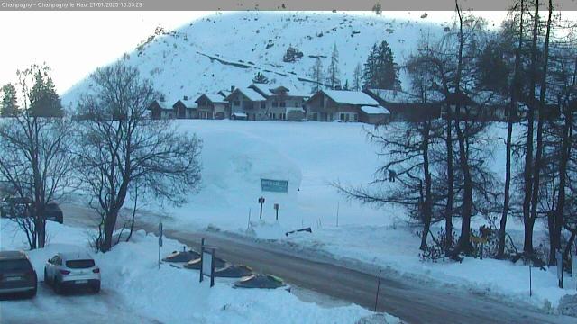 WebCam showing current Snow conditions in Champagny en Vanoise