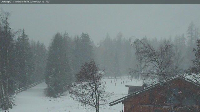 WebCam showing current Snow conditions in Champagny en Vanoise