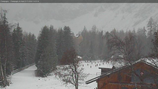 WebCam showing current Snow conditions in Champagny en Vanoise